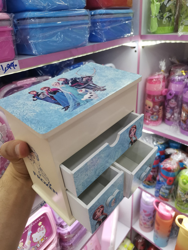 جعبه جواهرات چوبی فروزن