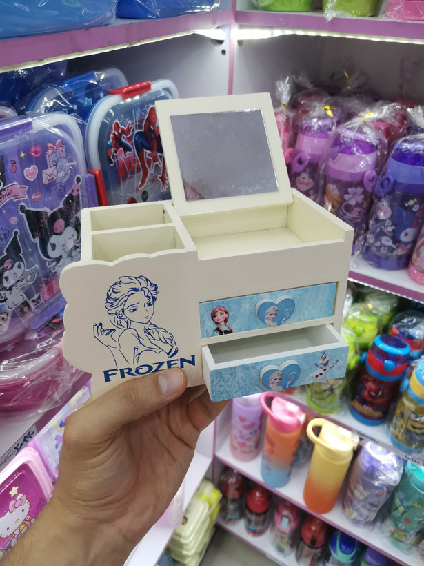 جعبه جواهرات چوبی فروزن